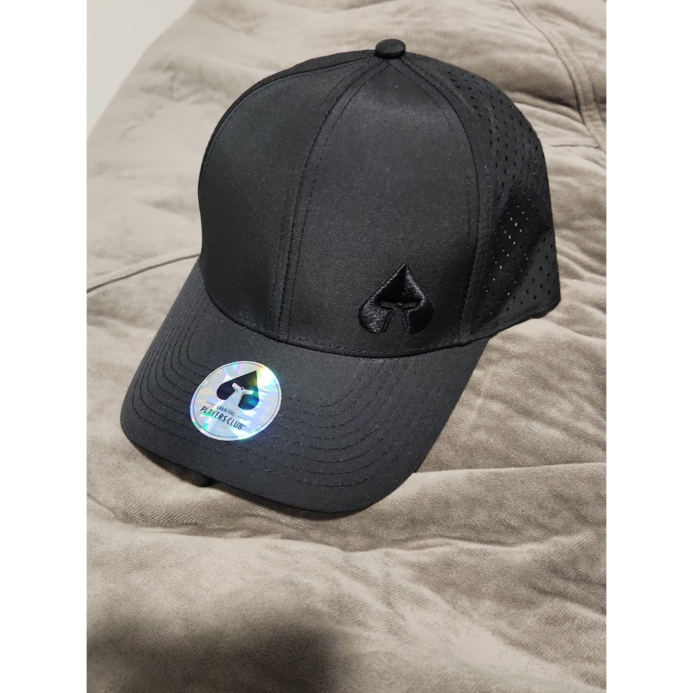 Carnival Players Club Blackout Ball Cap Slot Tournament Gift Vented Adj 2026 New